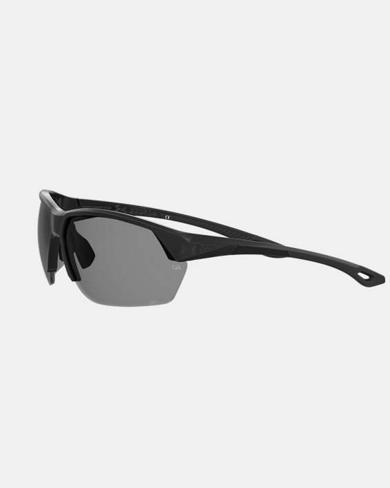 Unisex UA Compete Polarized Sunglasses, Black, pdpMainDesktop image number 3